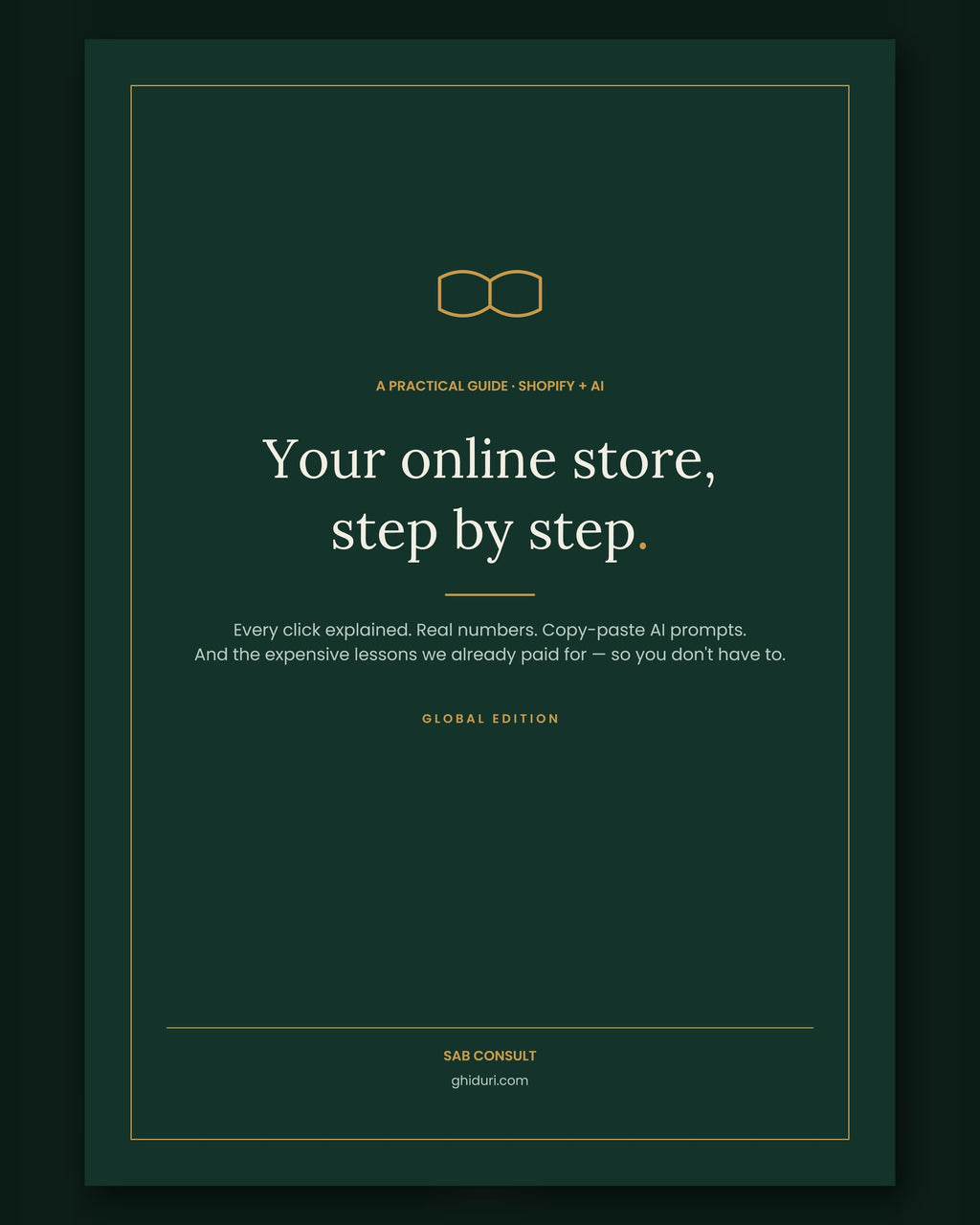 Your Online Store, Step by Step — inside pages