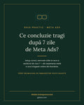 Ghid Ce concluzie tragi după 7 zile de Meta Ads — coperta