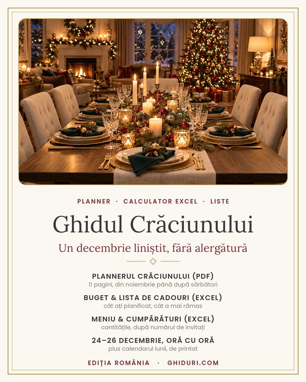 Ghidul Crăciunului — coperta kitului
